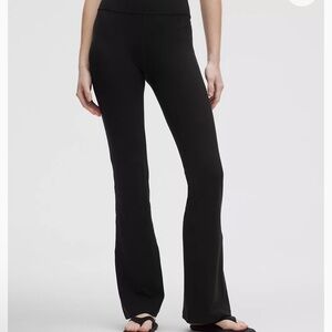 Lululemon Athletica Black Flared Leggings